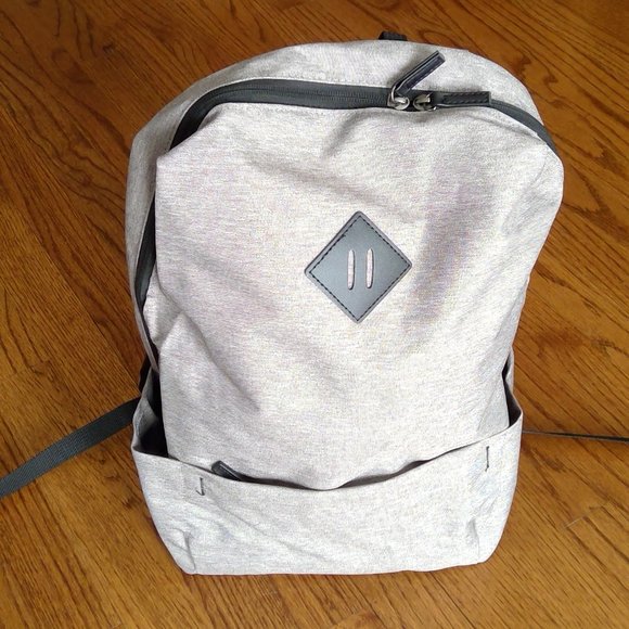 Light Gray Backpack Bag - Picture 3 of 10